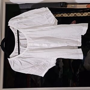 Madewell ALine Puff Sleeve Shirt NWT